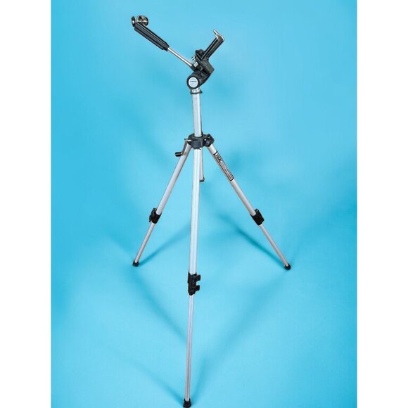 Vintage Focal Camera Tripod 20-08-43 Extended 53 3/4" Folded 21 3/8" Adjustable